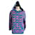 CHANEL Collezione maglione in cashmere blu e rosa 2021 -T40 Multicolore Cachemire  ref.471619