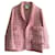 Chanel Jackets Pink Wool  ref.472066