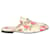 Gucci Pantofole in pelle a fiori Princetown Multicolore  ref.472074