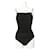[Used] CHANEL: Chanel Chiffon One-piece Swimsuit Black Nylon  ref.472285
