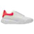 Alexander Mcqueen Tennis Sneakers in White Leather  ref.472549