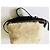 Sophie Hulme Borsa Bolt in pelle e montone Nero Gold hardware - vista 11