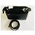 Sophie Hulme Borsa Bolt in pelle e montone Nero Gold hardware - vista 4