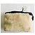 Sophie Hulme Borsa Bolt in pelle e montone Nero Gold hardware - vista 5