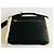 Sophie Hulme Borsa Bolt in pelle e montone Nero Gold hardware - vista 6
