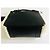 Sophie Hulme Borsa Bolt in pelle e montone Nero Gold hardware - vista 8