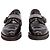 Brunello Cucinelli Oxford Shoes with Buckle in Brown Leather - vue 2