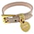 [Used] PRADA Leather bracelet Saffiano leather pink beige  ref.473309