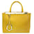 Fendi handbag Yellow Leather  ref.473887