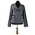 Marc Cain Blazer Grau Wolle und Kaschmir