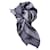 Burberry Silk scarves Grey  ref.474375