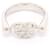 Tiffany & Co [Gebraucht] Tiffany Elsa Peretti Bean Pave Diamond Ring Pt950 NEIN. 1 Silber Platin  ref.474408