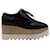 Stella Mc Cartney Zapatos de plataforma Elyse de Stella McCartney en cuero negro  ref.474770