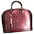 Louis Vuitton ALMA GM-Tasche Bordeaux Lackleder  ref.474804