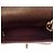 Timeless Excelente e original mini bolsa Chanel bordô em couro parcialmente acolchoado, ferragens em metal ouro envelhecido - vista 7