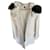 fendi cappotto donna avorio t42esso cappuccio removibile 100% marmotta canada Beige Lana  ref.475670