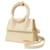 Jacquemus Le Chiquito Noeud Bag in Beige Leather Flesh  ref.475330