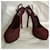 Yves Saint Laurent Escarpins YSL Trip Too Bordeaux/Mauve Rose  - vue 3