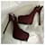 Yves Saint Laurent Escarpins YSL Trip Too Bordeaux/Mauve Rose  - vue 7