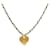 Other jewelry VINTAGE PENDANT YVES SAINT LAURENT COEUR IN LOVE AGAIN IN GOLD METAL PENDANT Golden  ref.476834