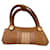 Fendi Baguette handbag with braided handles Pink Beige Cream Light brown Caramel Flesh Suede Leather  ref.477355