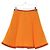 Sacai Luck [Usado] Sacai Suerte 15SSLU891 falda acampanada plisada Naranja