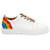 Christian Louboutin Arkenspeed Rainbow Trainers in White Leather  ref.477680