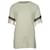 Jersey estilo túnica en algodón color crema con flecos en los puños de Tory Burch Blanco  ref.477690
