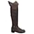Jimmy Choo Knee-Length Boots in Brown Suede  ref.477715