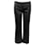 Hugo Boss Tailored Flare Trousers in Black Wool   ref.477724
