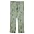 Pantaloni Tory Burch con nappe in lino a stampa floreale Stampa python Biancheria  ref.477732