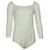 Gabriela Hearst Klara Bodysuit in Ivory White Wool Cream  ref.477742