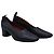 Décolleté Joseph con tacco largo in pelle blu navy - vista 3