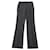 Theory Relaxed Straight Stretch Pant in Grey Wool  ref.477792