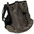 Borsa Michael Kors Frankie Mesh Bucket in Argento e Pelle Nera - vista 2