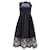 Sea New York – Kleid mit Ösenbesatz aus marineblauer Baumwolle  ref.477845