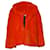 Diane Von Furstenberg Jacket in Orange Faux Fur Acrylic  ref.477920