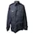 Burberry Single-Breasted Jacket in Navy Blue Cotton  ref.477929