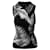 T by Alexander Wang Hawaiian Print Jacquard Sleeveless Top in Black Rayon  Cellulose fibre  ref.477942