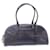 PRADA Leather Hand Bag Purple Auth 28546  ref.478895