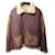 Emporio Armani Blazers Jackets Brown Leather  ref.479208