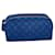 Louis Vuitton LV Dopp Kit blau Leder  ref.479234