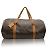 Louis Vuitton Monogramm-Leinwand Polochon 70 XL Duffle Reisetasche Braun