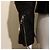 Each X Other Schwarze Lederjacke im Bikerstil - Ansicht 4