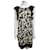 Diane Von Furstenberg DvF HAYTAN Silk Jersey Dress Black White  ref.479268