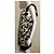 Diane Von Furstenberg DvF HAYTAN Vestido de jersey de seda Negro Blanco - vista 3