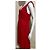 Amanda Wakeley Rotes Chiffonkleid mit Perlenstickerei - Ansicht 4