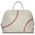 Hermès Bolide di baseball bianco di Hermes 45 Rosso Crudo