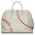 Hermès Bolide di baseball bianco di Hermes 45 Rosso Crudo - vista 3