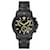 Versace New Chrono Armbanduhr Schwarz  ref.479538